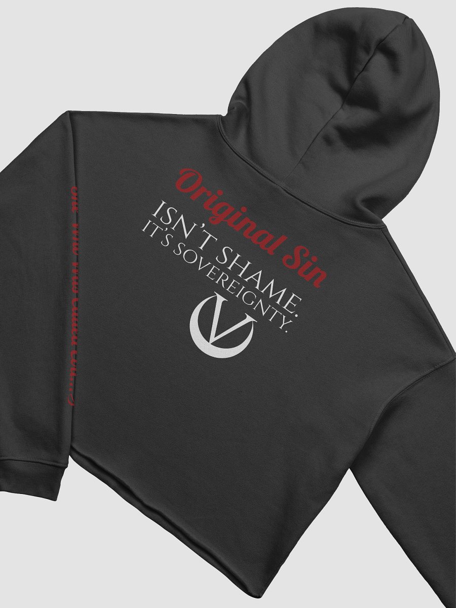 Original Sin Cropped Hoodie product image (4)