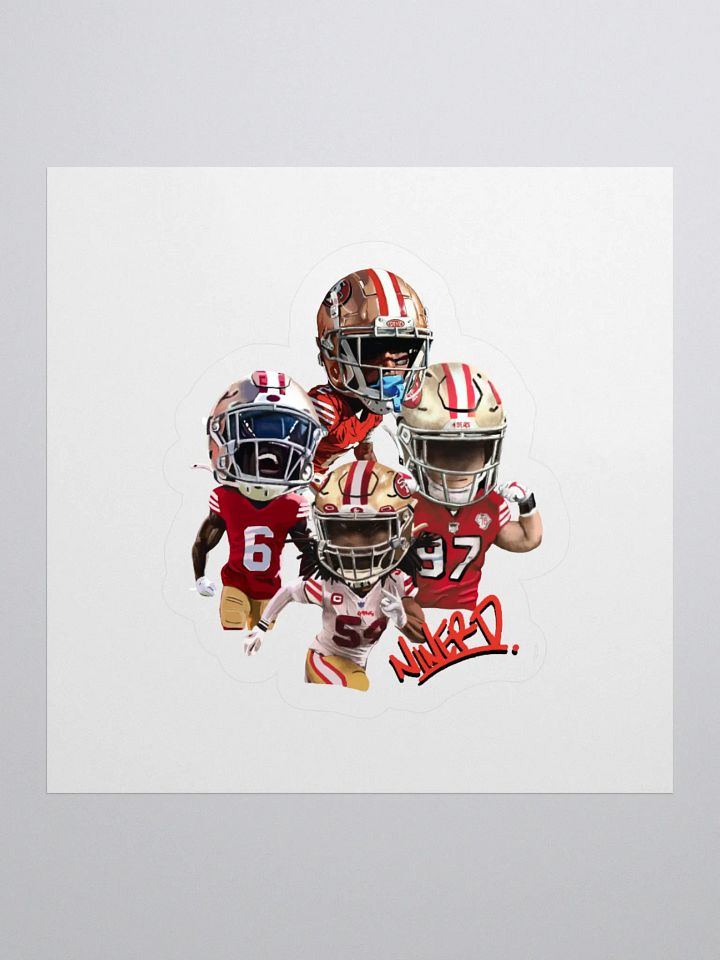 Niners D Sticker product image (1)