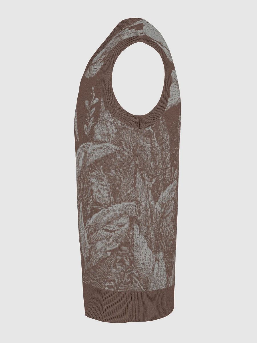 Noir Jungle III Knitted V-Neck Vest product image (29)