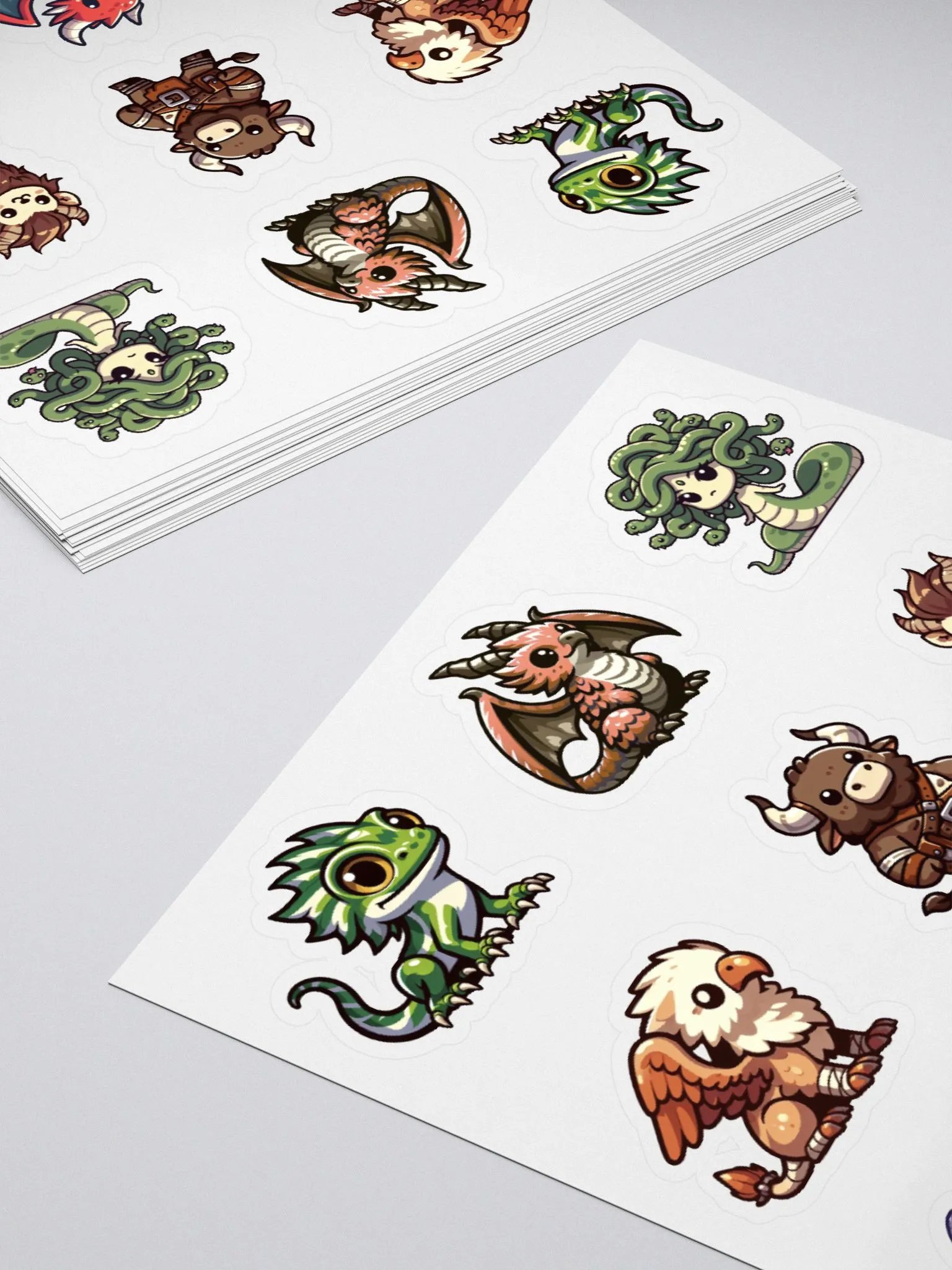 Mythical Meanies | 9 Kiss Cut Stickers product image (4)