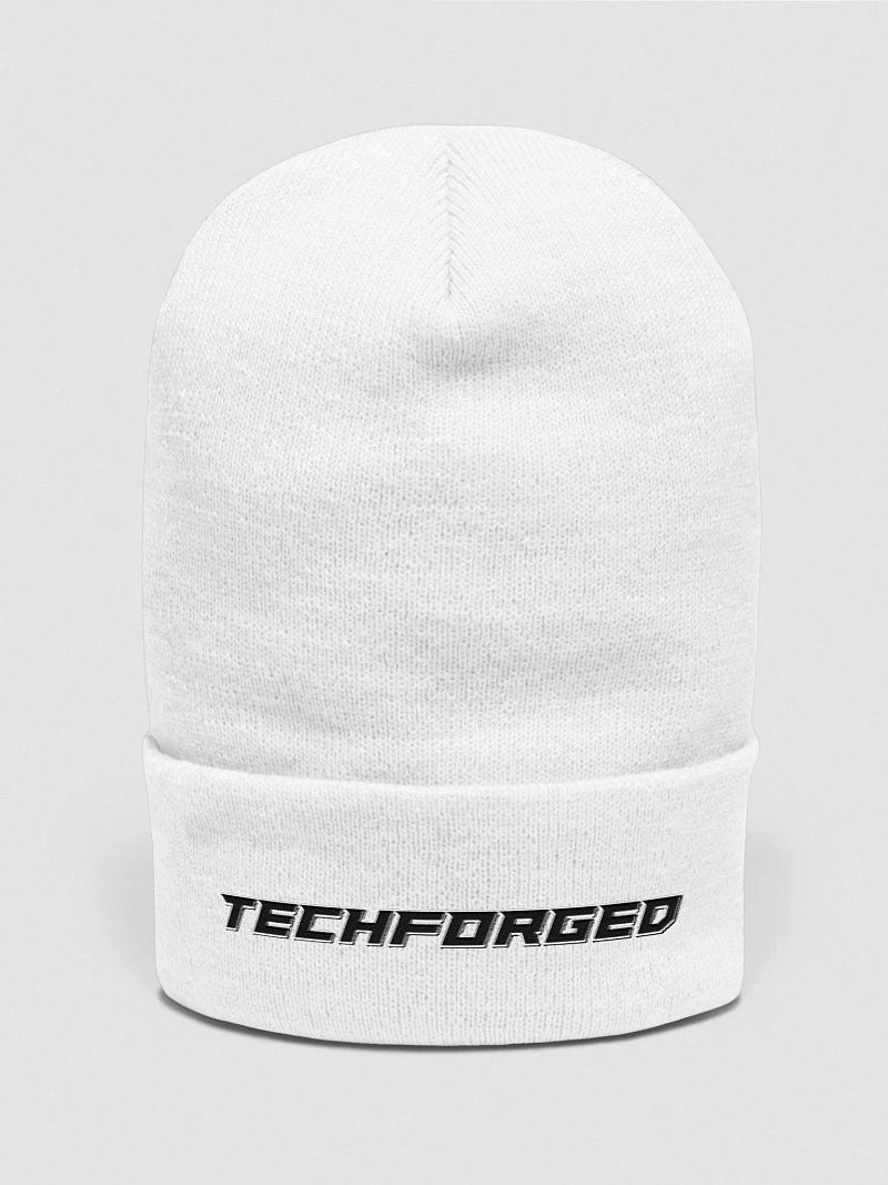 TF Text Yupoong Cuffed Beanie