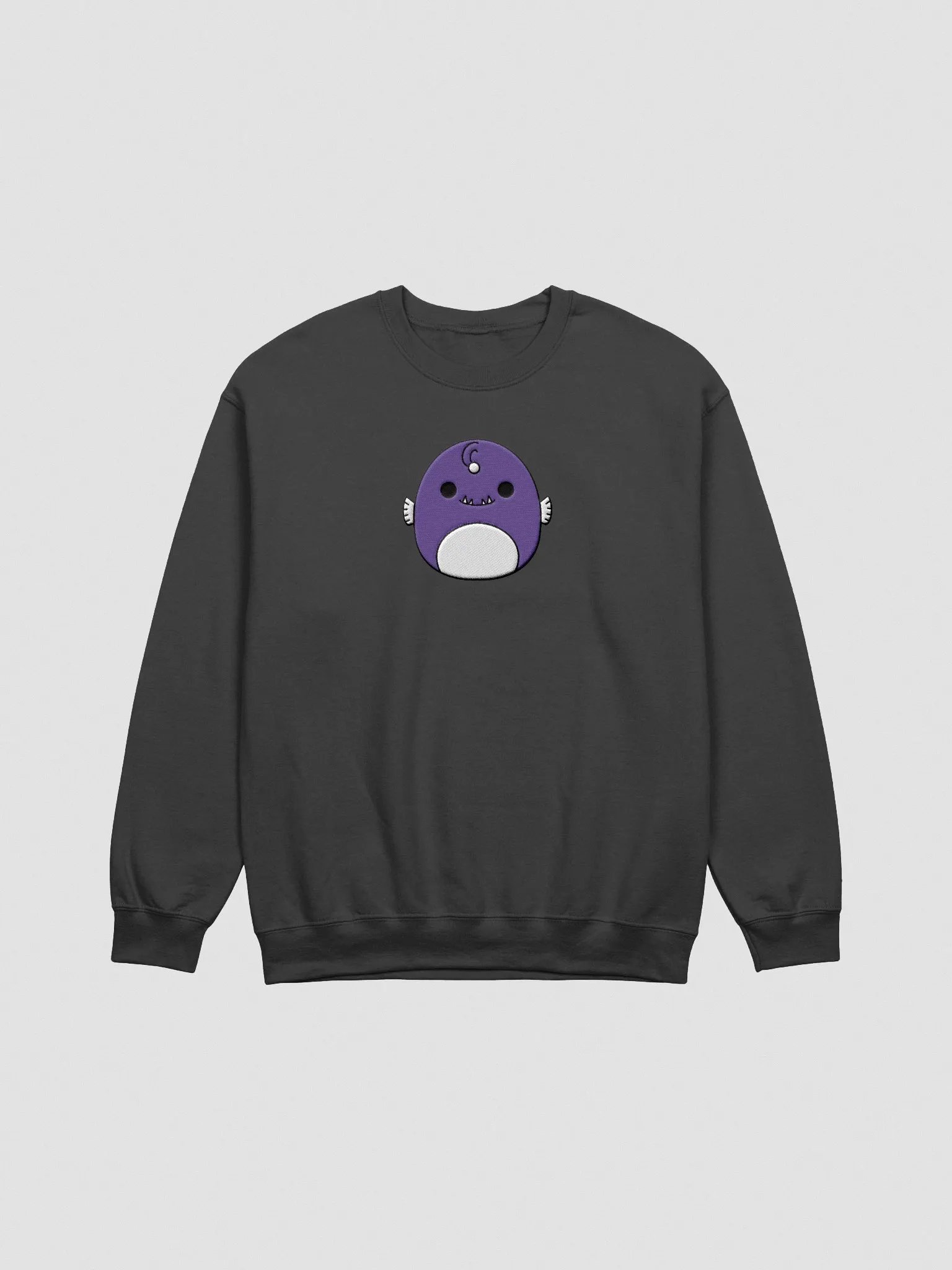 Squishy Angler Fish Embroidered Sweatshirt product image (8)