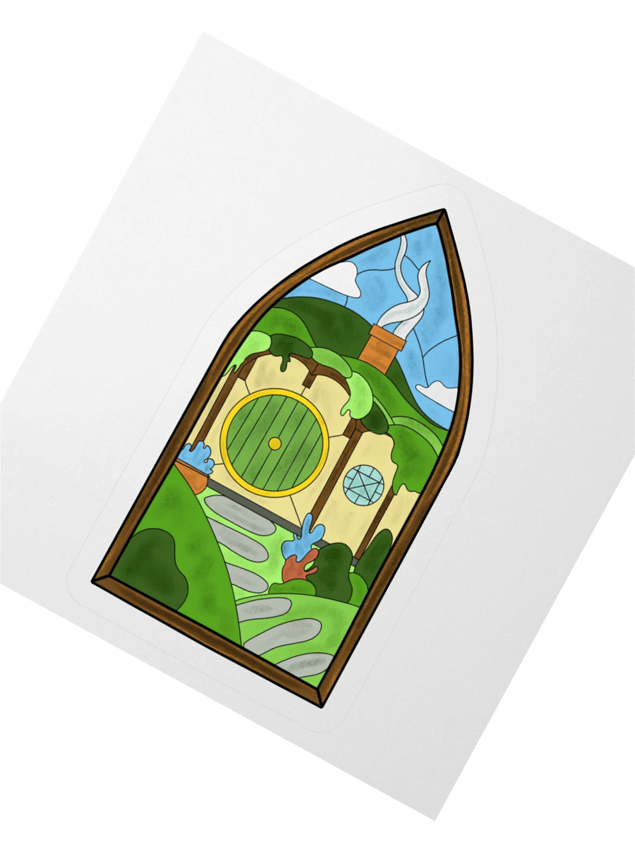 You're Late Stained Glass product image (4)