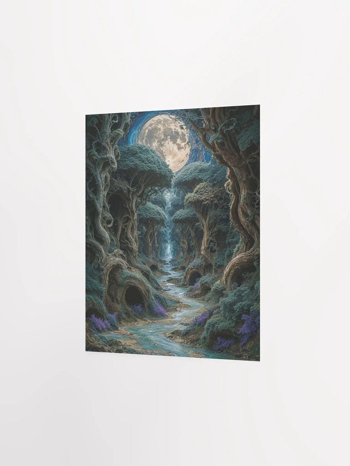 Fantasy Forest Stream Poster product image (11)