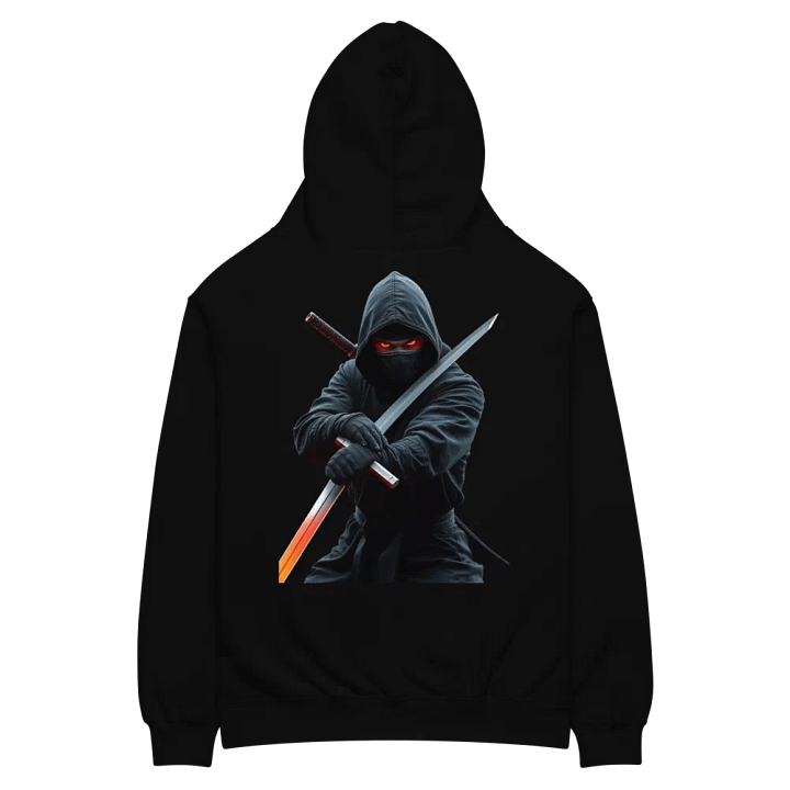 Angry Ninja printed hoodie product image (2)