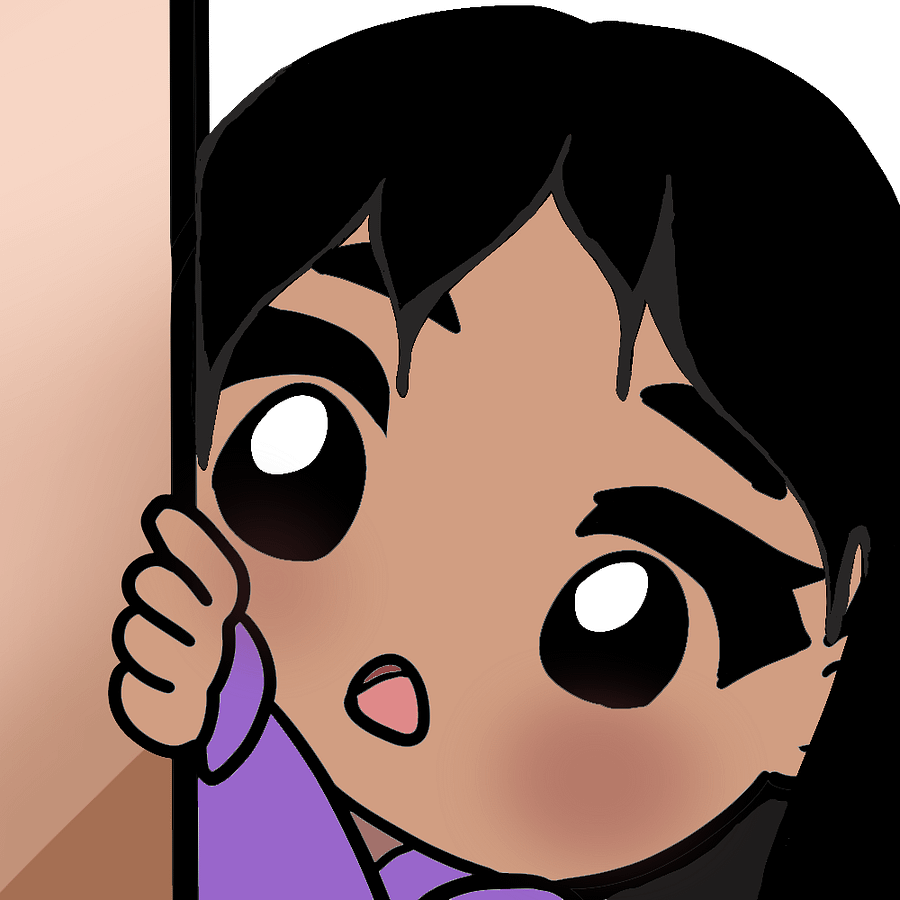 Lurk Emote - Black Hair, Brown Skin product image (1)