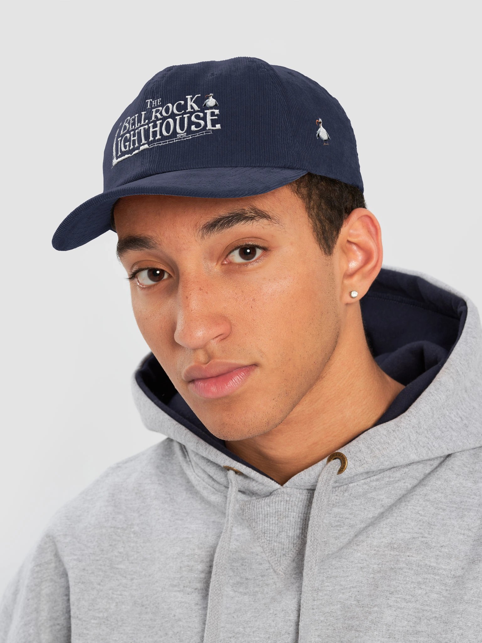 Premium Cord Bell Rock Lighthouse merch cap. product image (10)
