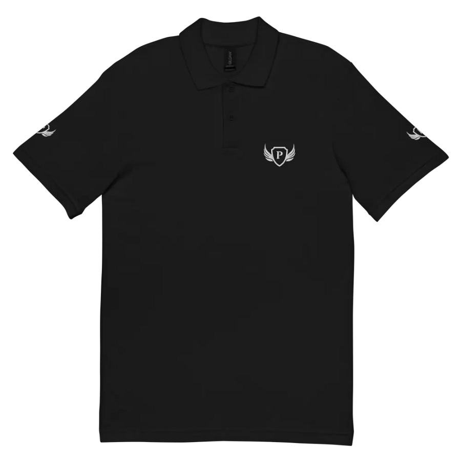 Pearce White Logo Polo Shirt product image (7)