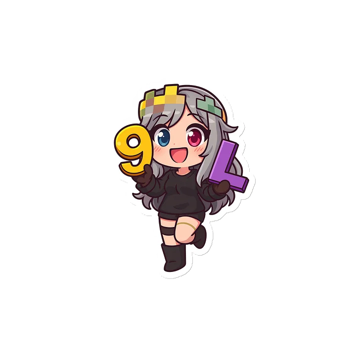 9LS4 Mellie_MC Die-Cut Magnets product image (2)