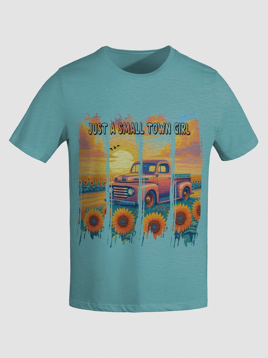 Just a Small Town Girl Tshirt | Rustic Brushstroke Tee | Farmhouse Girl T-Shirt product image (4)