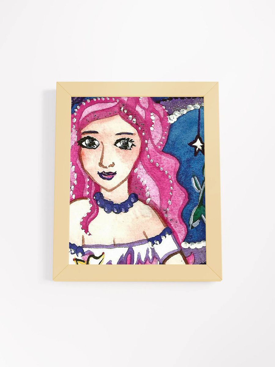 Stardust Mermaid Framed Print product image (6)