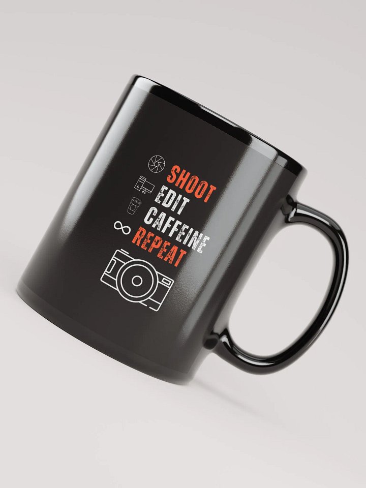 Shoot Edit Caffeine Repeat Coffee Mug product image (1)