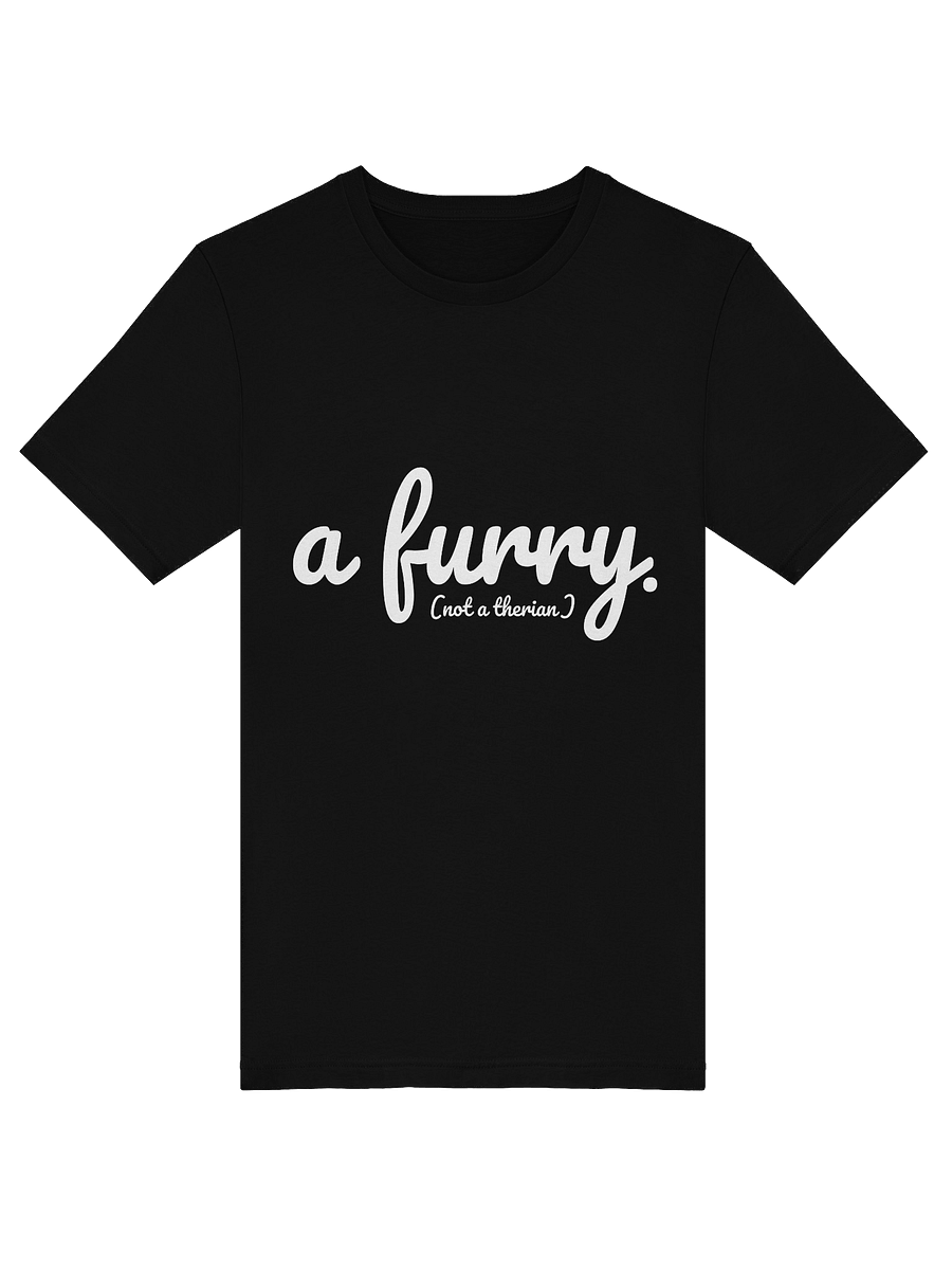 Clearly a furry t-shirt (dark edition) product image (5)