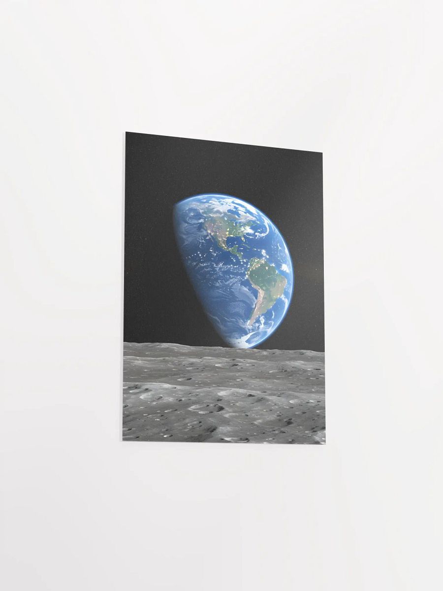 Lunar Horizon: Earth's Embrace Poster product image (3)