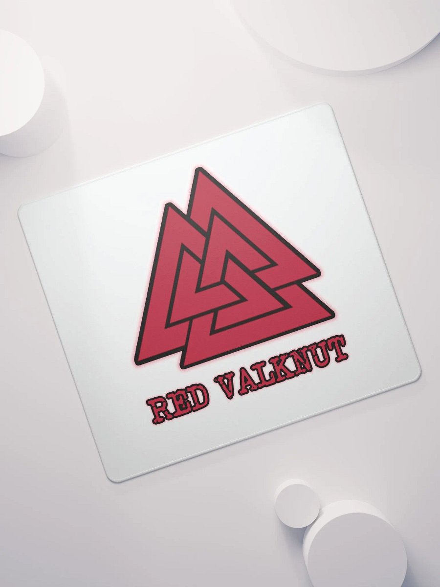 Red Valknut Office Mousepad product image (7)