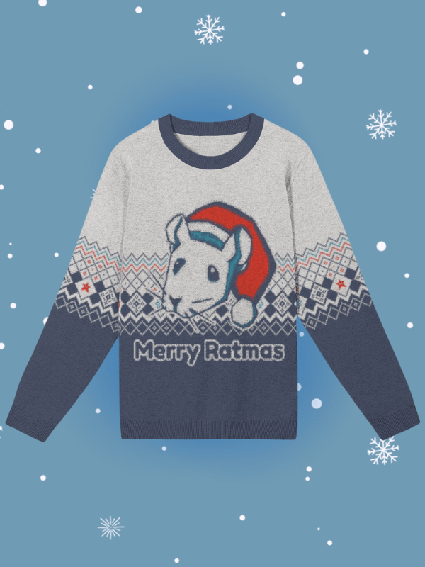 Merry Ratmas Christmas Sweater product image (1)
