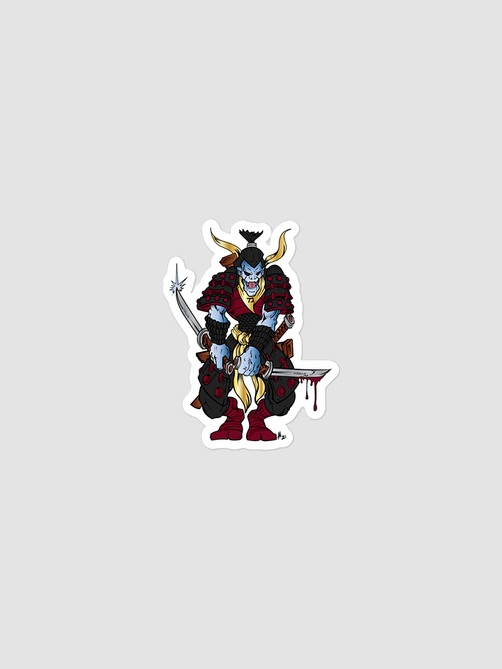 Samurai Bubble-free stickers product image (1)