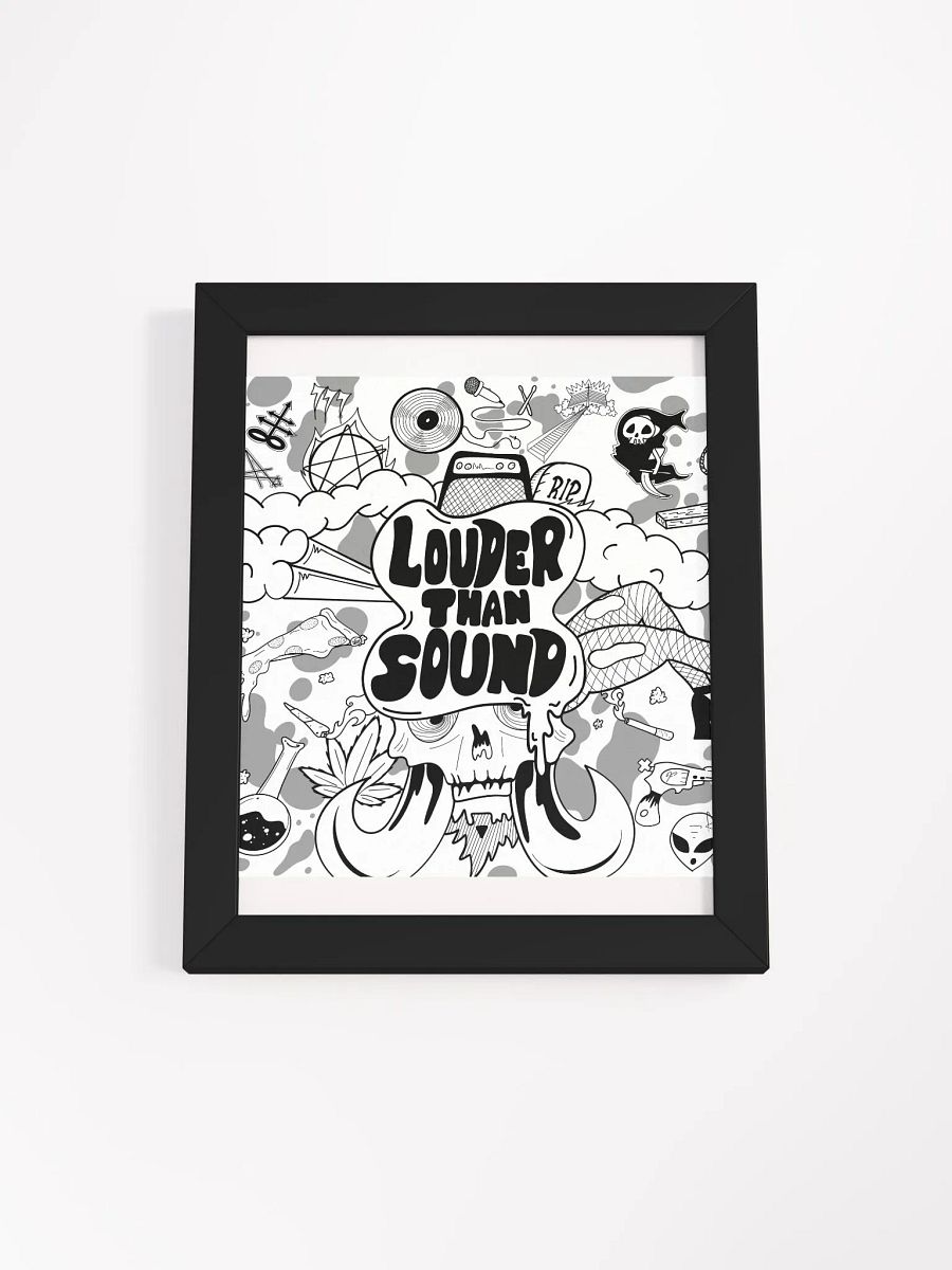 Louder Than sound - FRAMED product image (5)