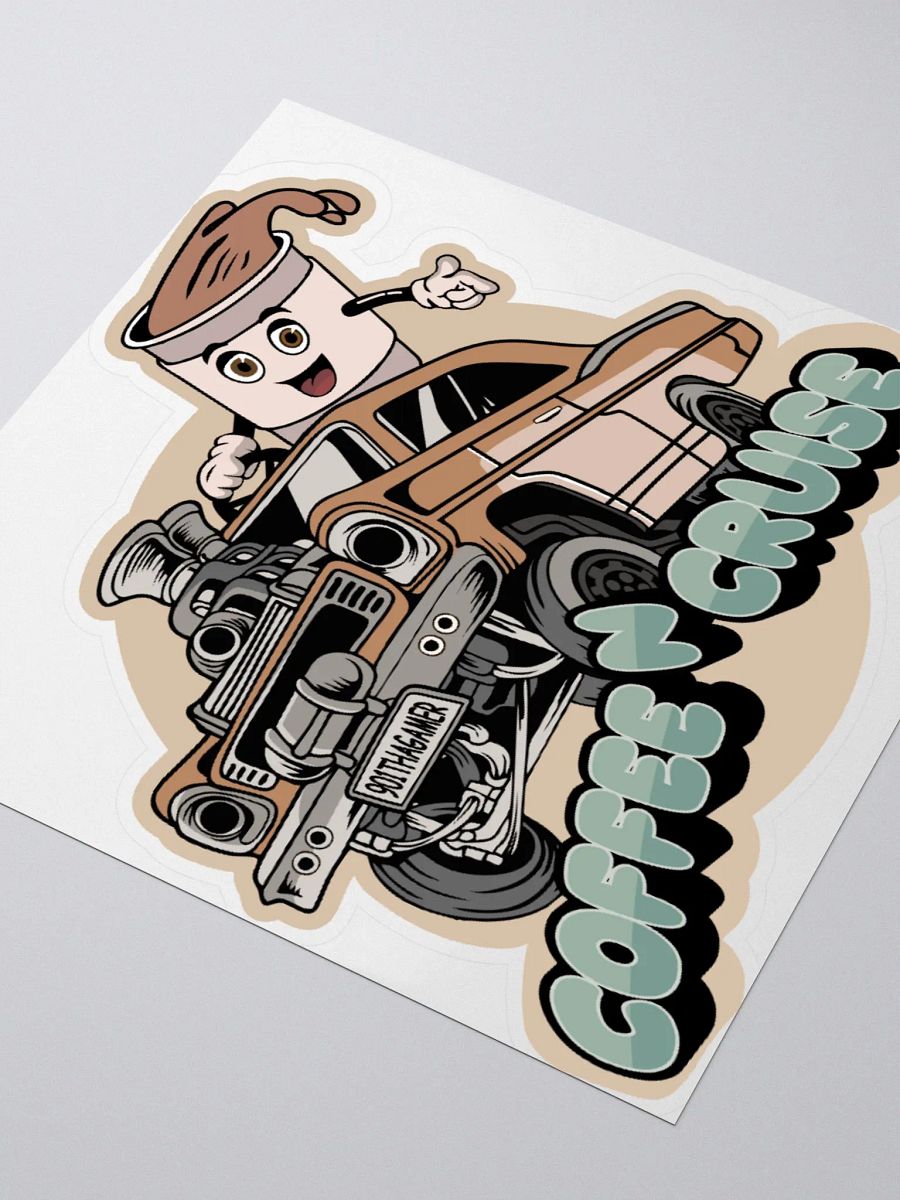 Coffee N Cruise Sticker product image (7)