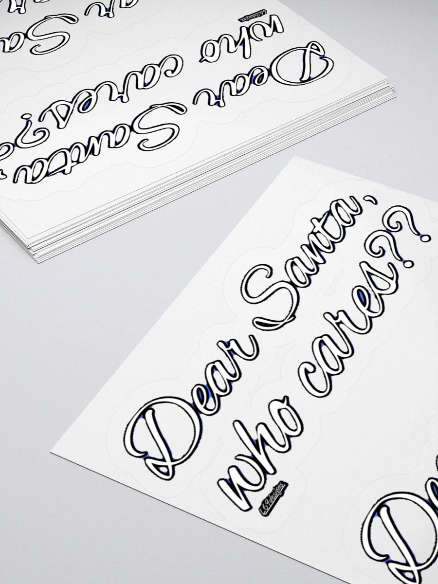 DEAR SANTA, WHO CARES?? product image (11)