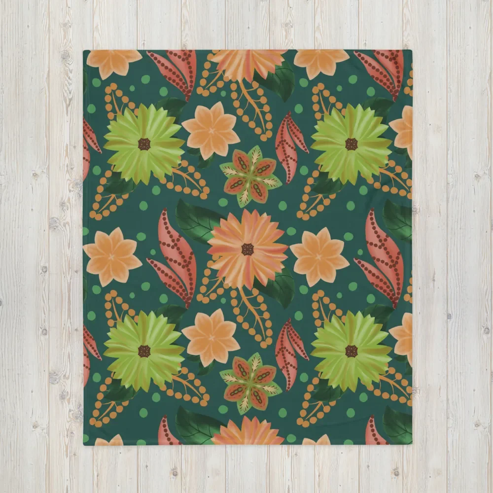 El Yunque Floral Rainforest Blanket product image (16)