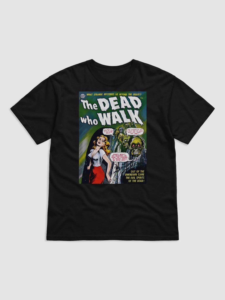 The Dead Who Walk Vintage Horror Comic T-Shirt product image (1)