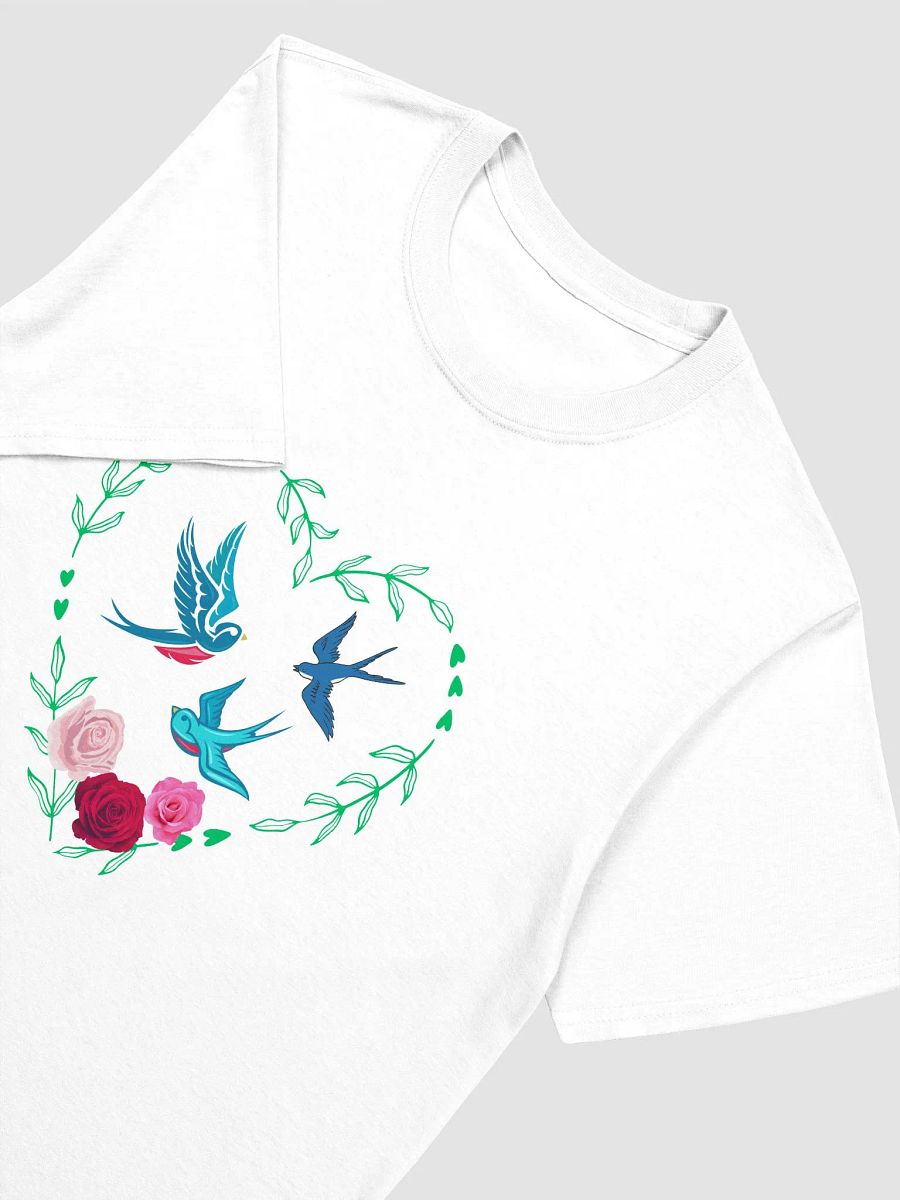 3 Birds & 3 Roses Unisex T-shirt product image (4)