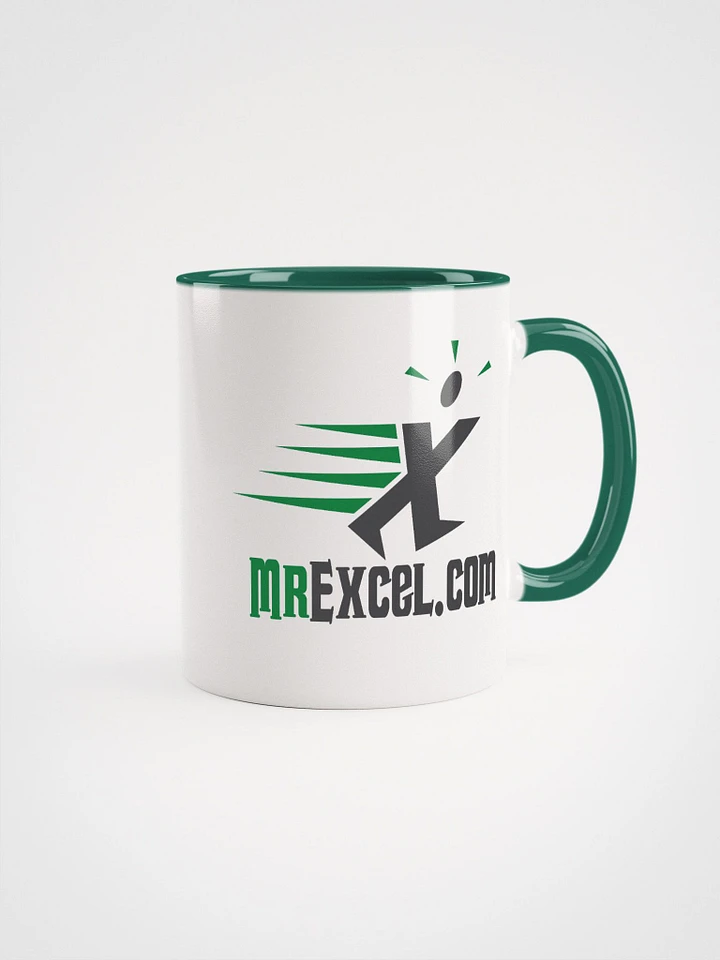 Run on Coffee and Excel Formulas Coffee Mug (Opposite Hand) product image (2)