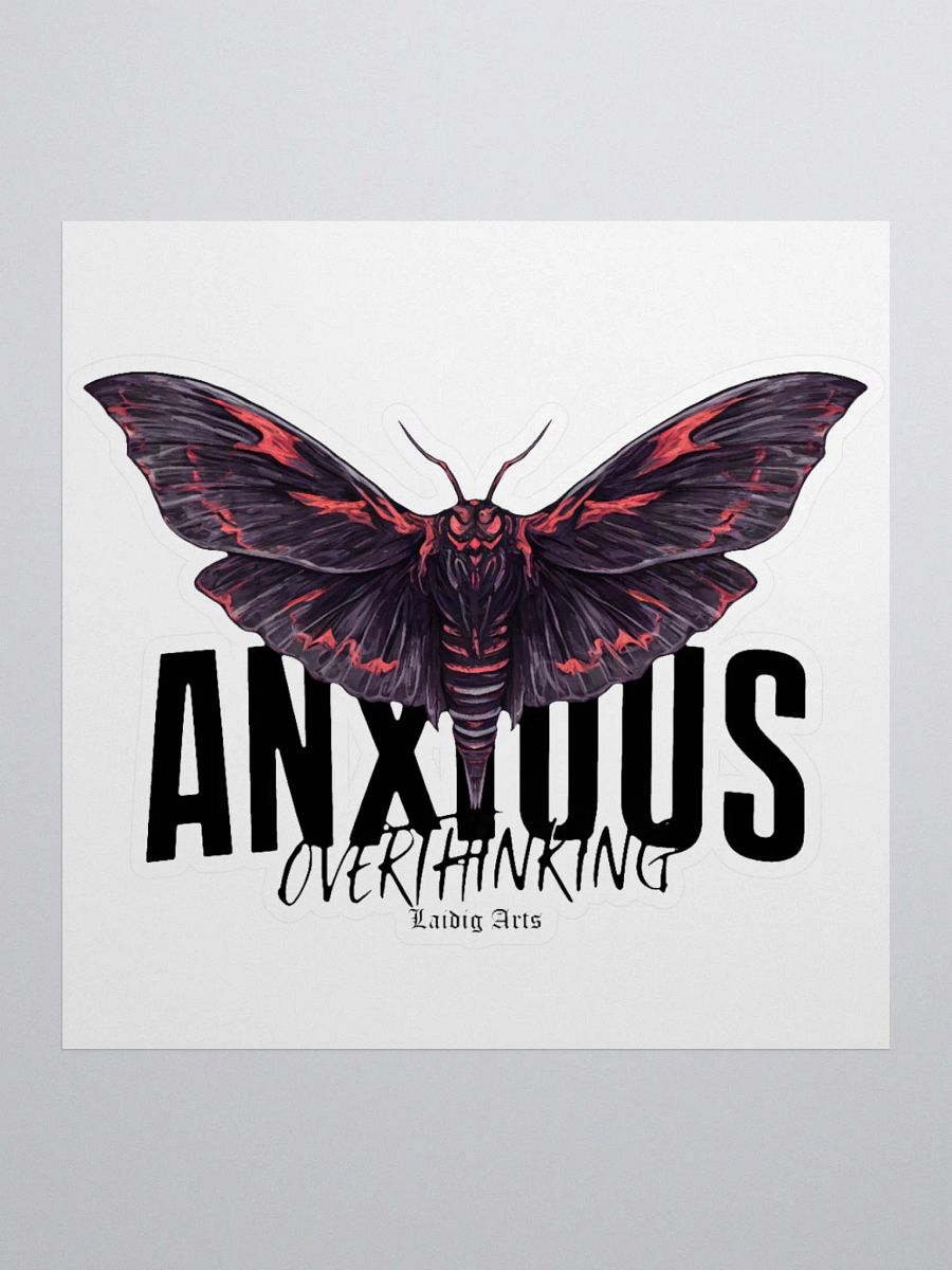 Anxious Overthinking  Sticker product image (1)