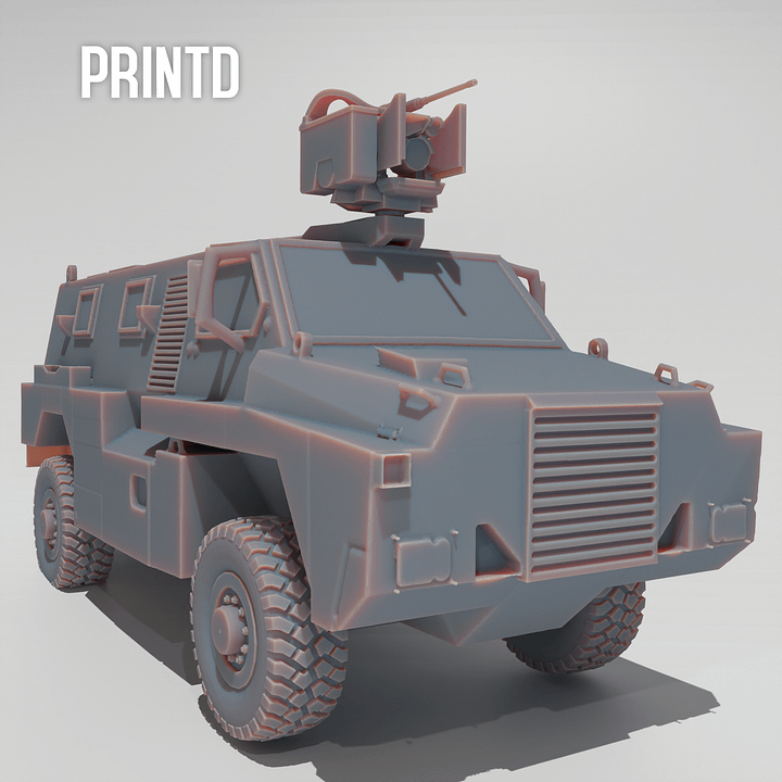 Australian Special Forces Bushmaster Troop Transport - Modern Warfare Wargame Hobby Resin Scale Models product image (1)