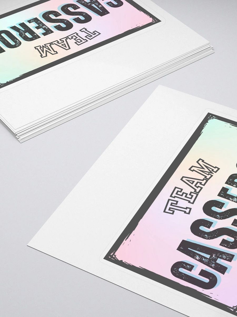 Casserole Vinyl Sticker product image (4)