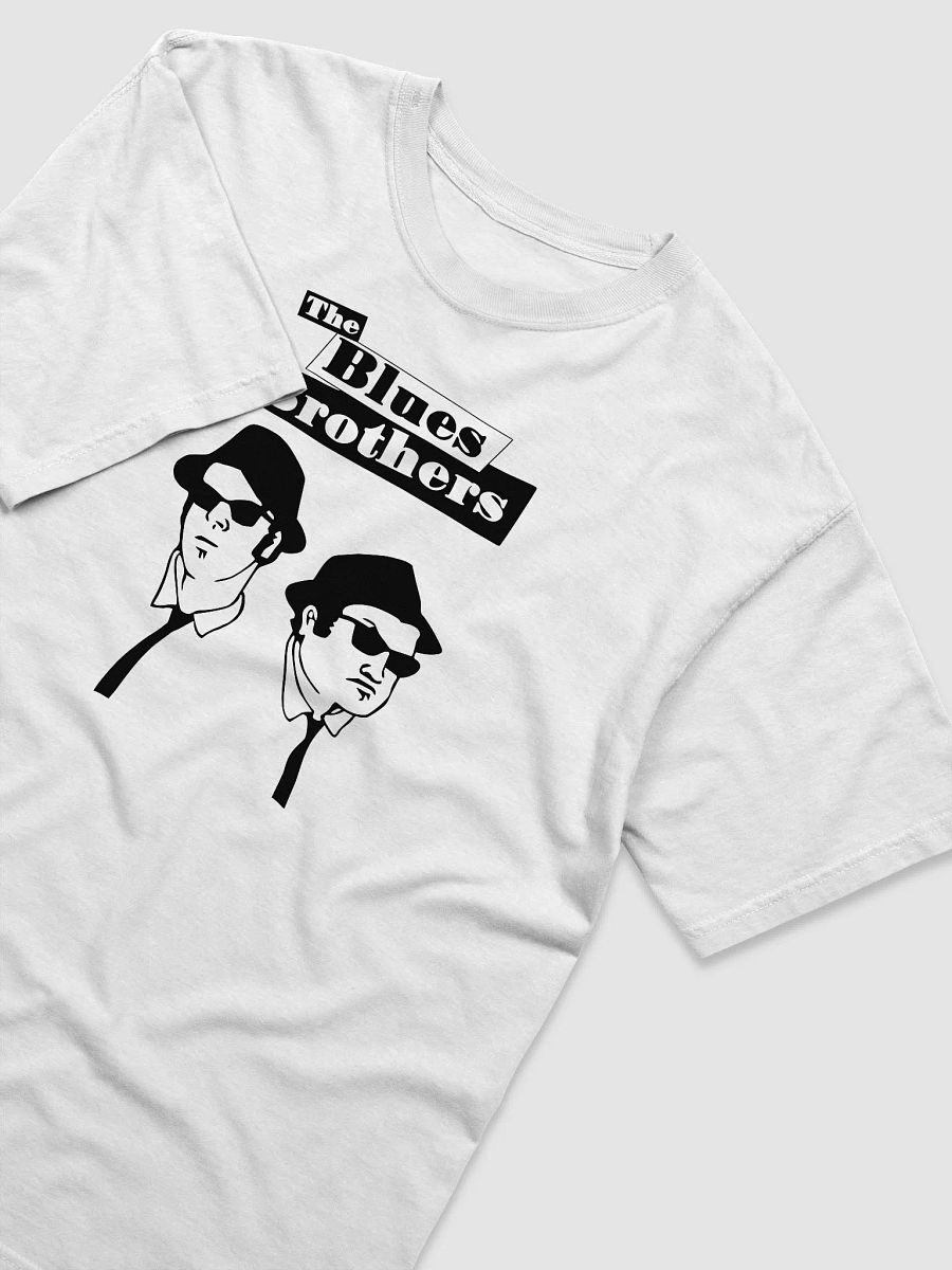 Funny 80s Elwood Blues and 'Joliet' Jake Blues - Blues Brothers T-Shirts: In a mission of God with the Dancing Blues Brothers! Essential T-Shirt for men women product image (3)