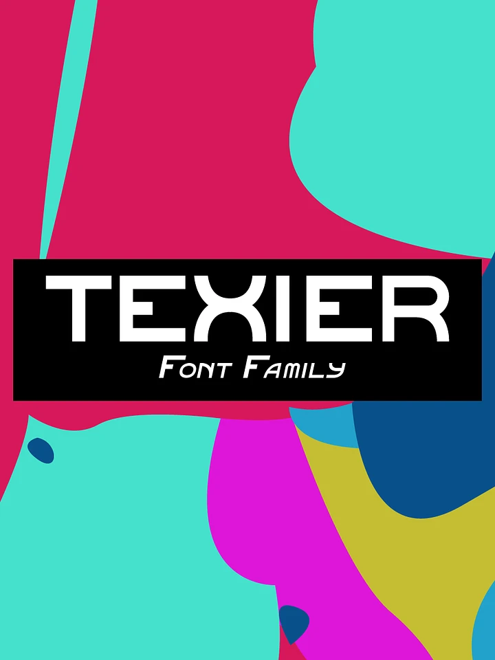 Texier font family product image (1)