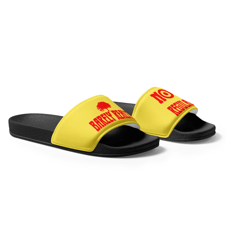 "NOT REGULAR" SLIDES (YELLOW) product image (1)