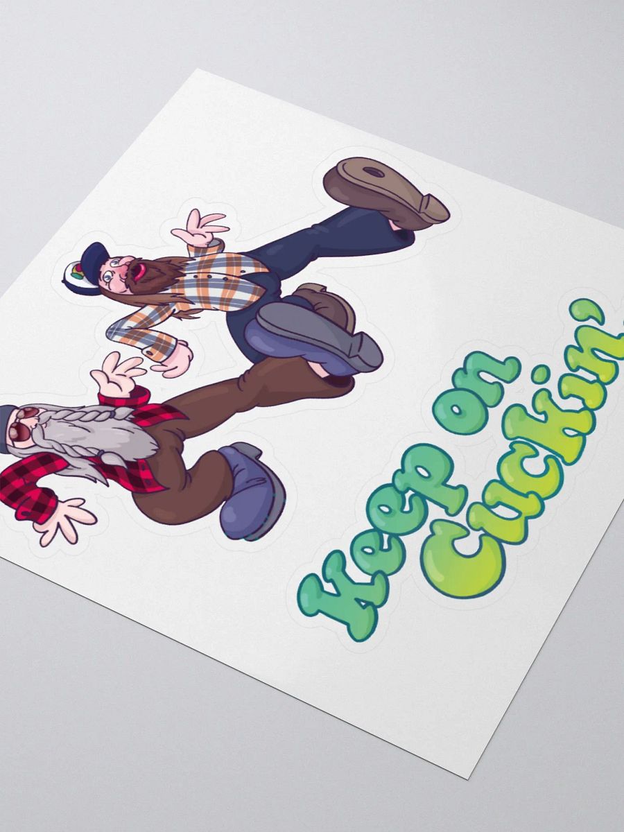Keep on Cuckin' Sticker product image (4)