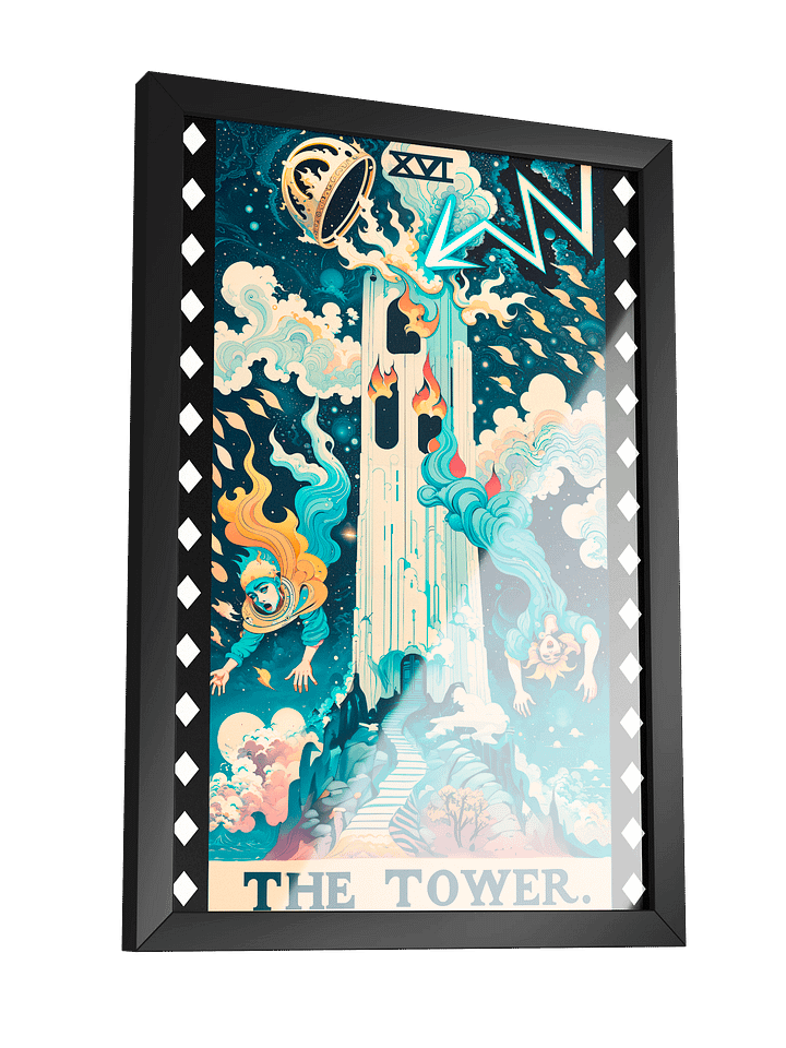 [Tarot - The Tower] Canvas product image (1)
