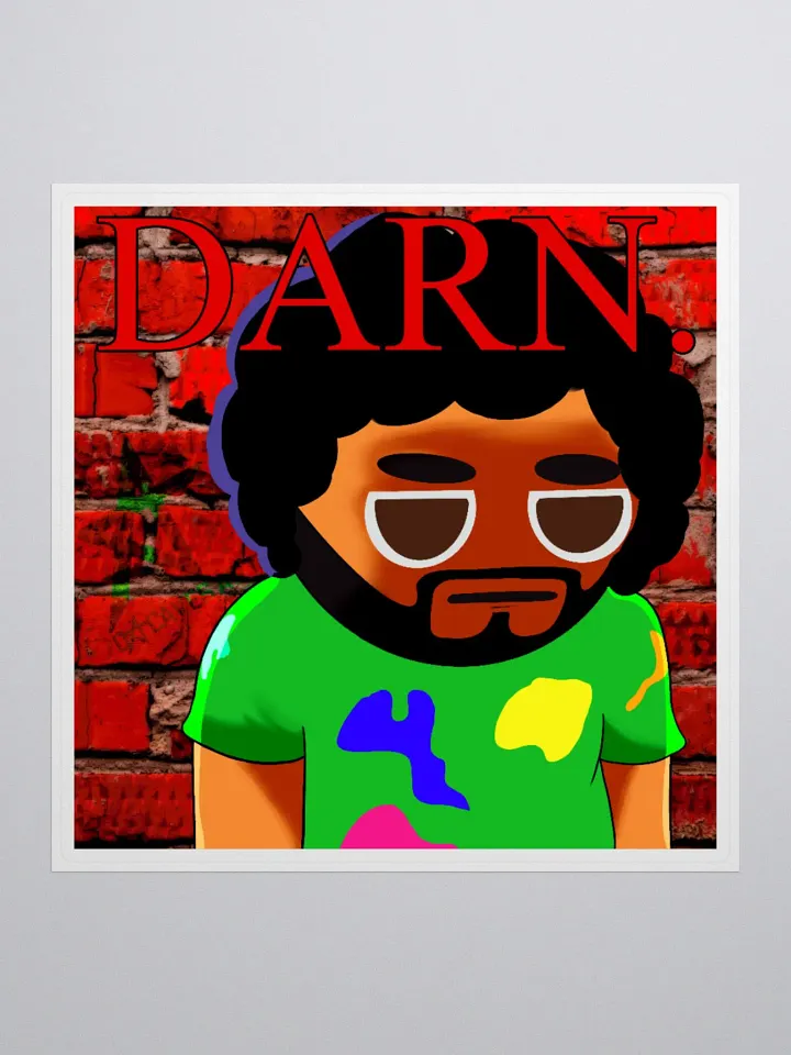 DARN. Sticker product image (2)