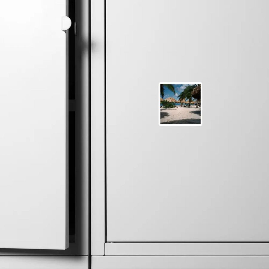 Tropical Tranquility Die-Cut Magnet product image (8)