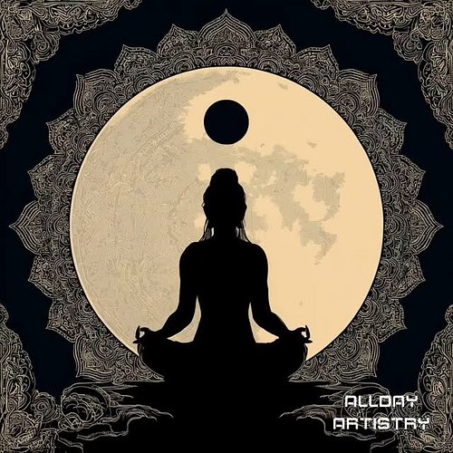 Eclipse of the Inner Moon. Trek to Infinity & Essence of Equilibrium.

#alldayartistry #meditation #balance #moon #space