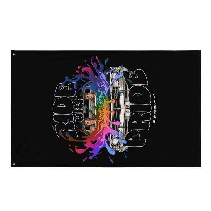 Ride with Pride Flag product image (2)