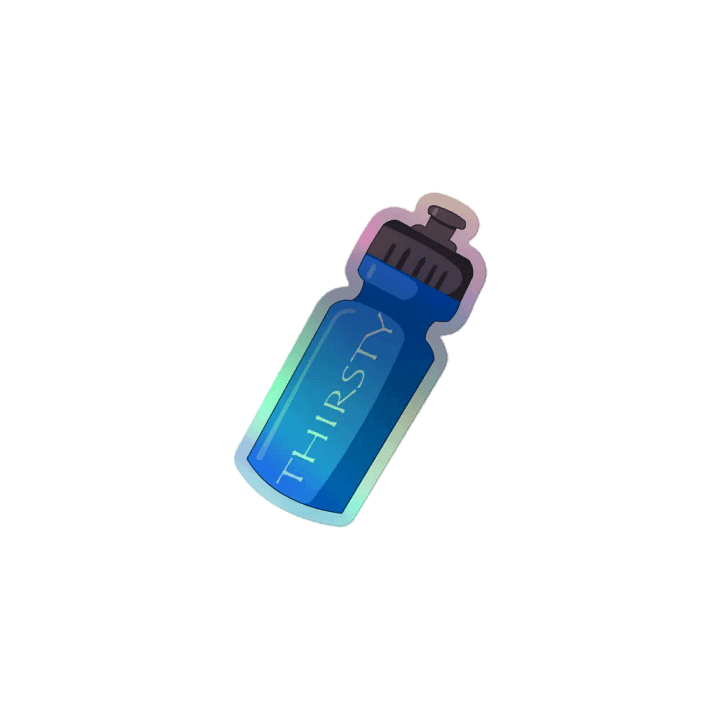 Thirsty Sticker product image (1)