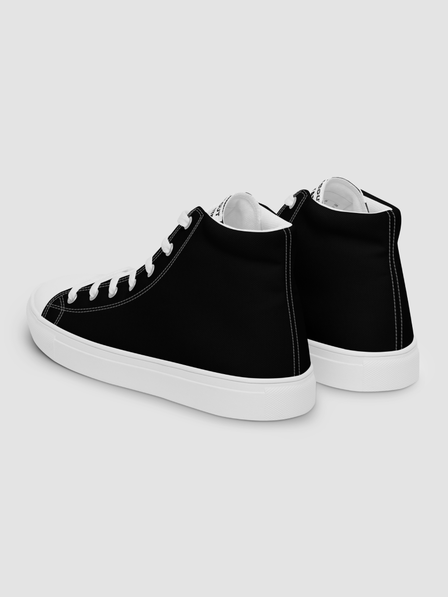 Ask Me About Real Estate - Women's High Top Canvas Shoes product image (8)