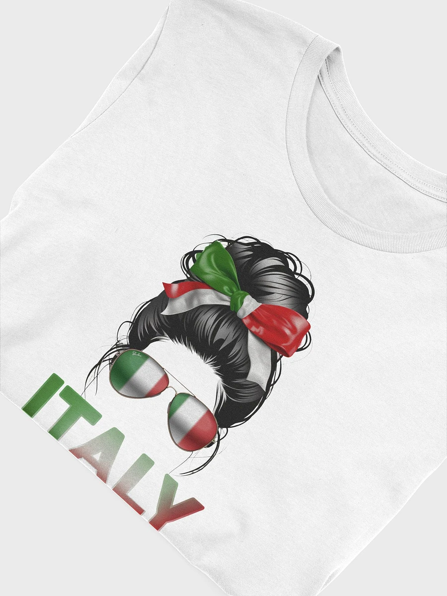 Italian Flag Inspired Bun and Sunglasses T-Shirt product image (26)