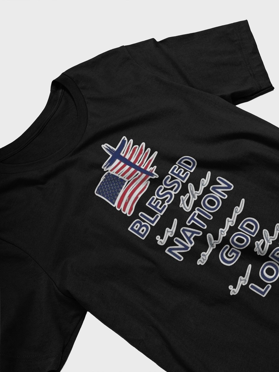 Blessed Nation Flag Tee product image (3)