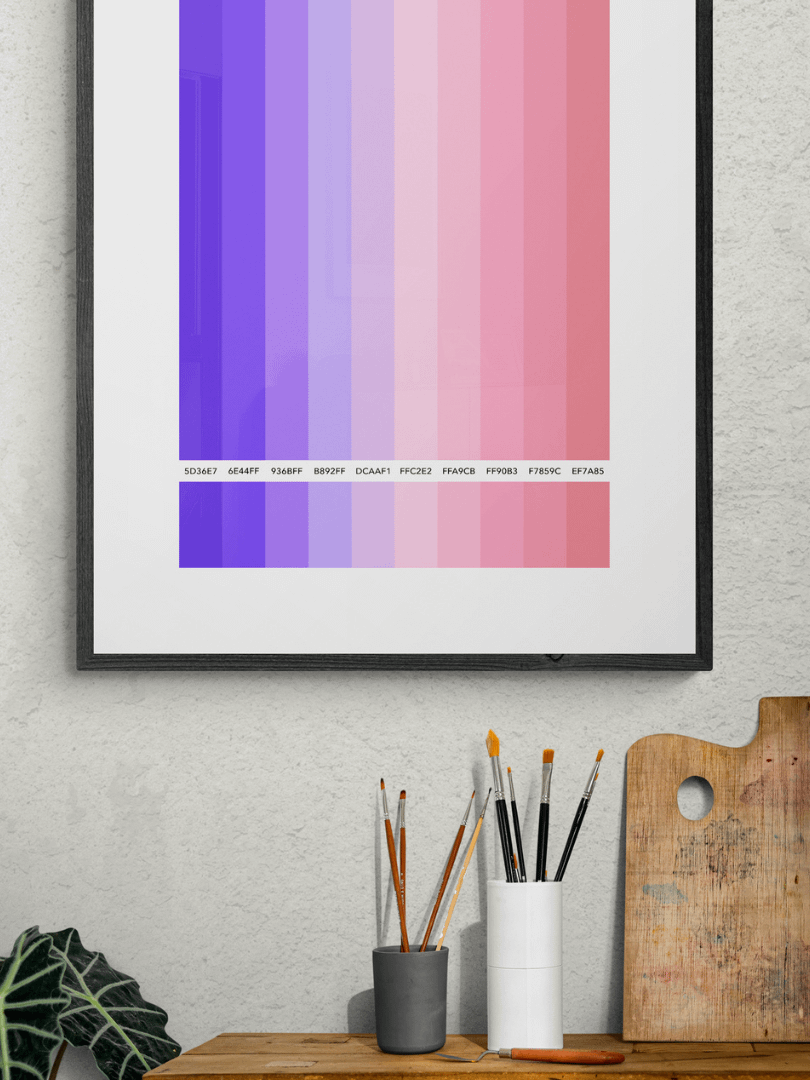 COLOR PALETTE 008 • WALLART DECOR product image (5)