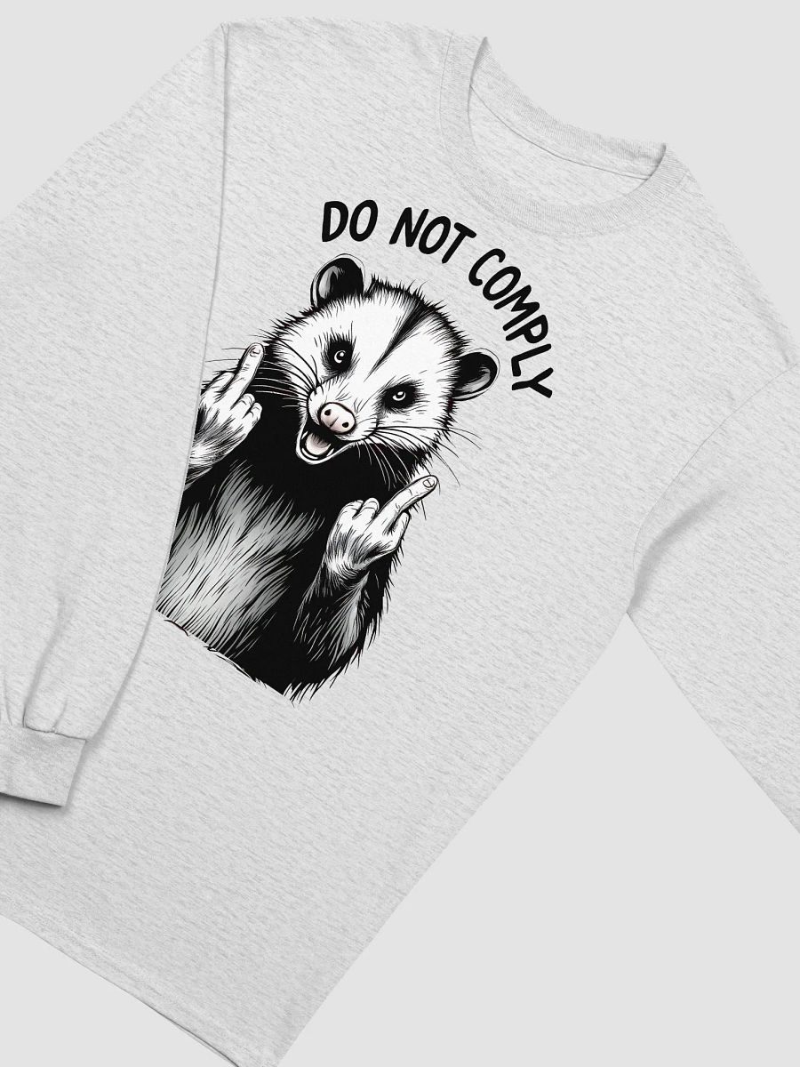 Do Not Comply Feral Opossum Long Sleeve T Shirt product image (4)