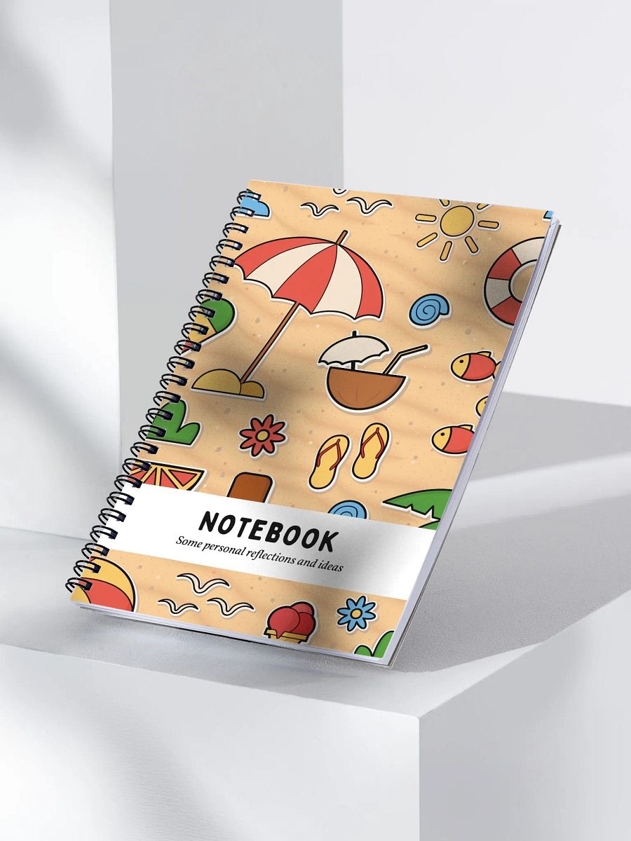 Vacation Reflections Spiral Notebook product image (3)