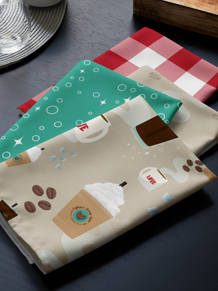 Caffeine Fiends Assoc Cloth Napkins product image (1)