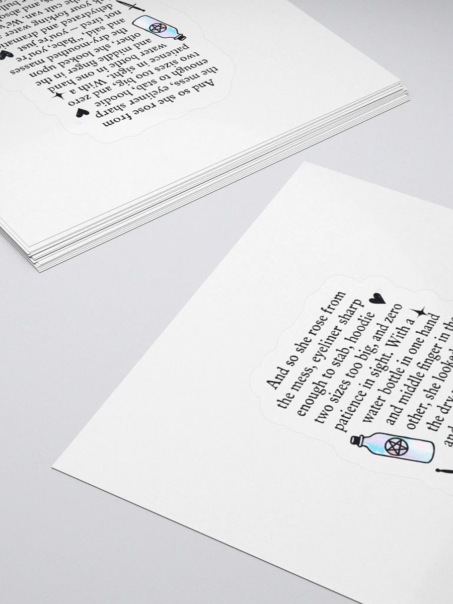 Saint Nix Bible Verse Sticker product image (12)