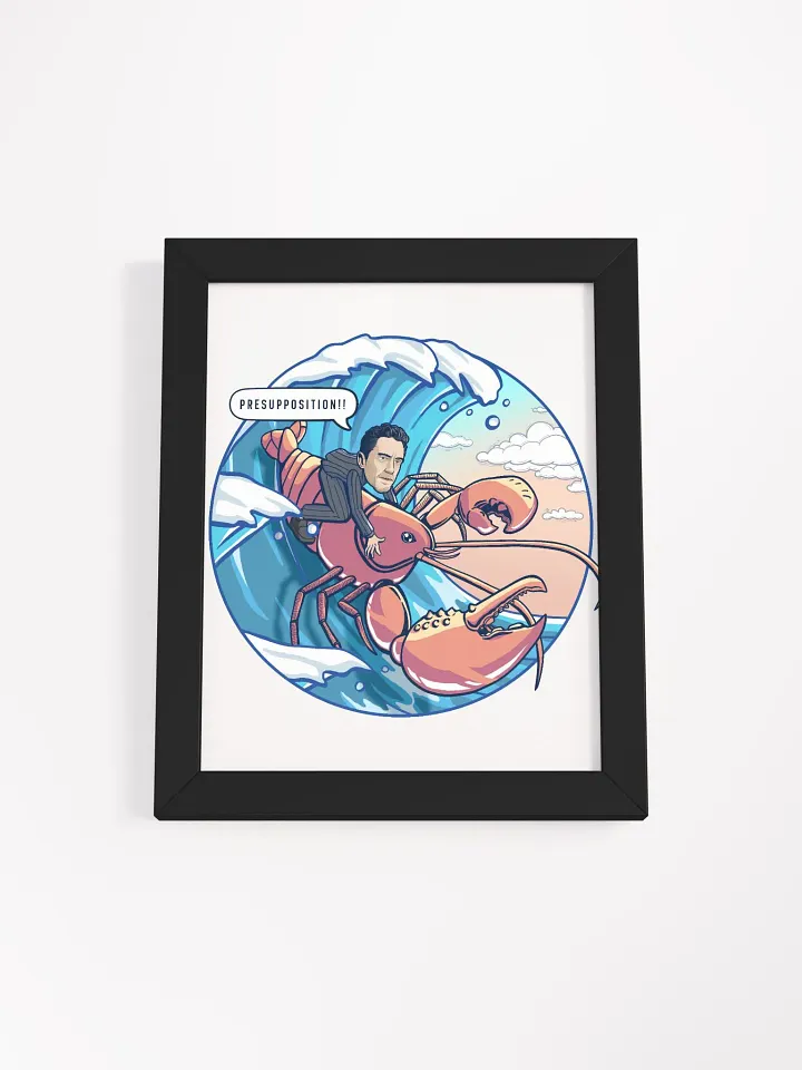 Jordan Peterson's Ride of Presupposition Framed Poster product image (6)